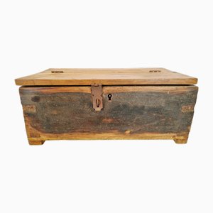 Small Vintage Wood Box, 1960s