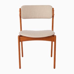 Silla danesa vintage de teca de Erik Buch, años 60