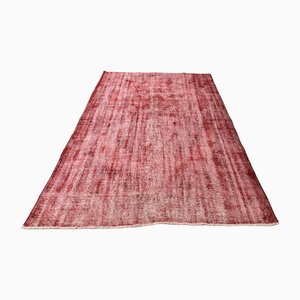 Vintage Cotton and Wool Rug