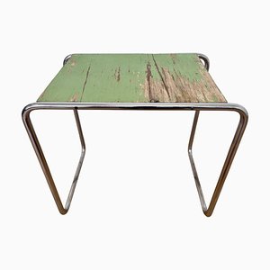 Table d'Appoint Bauhaus en Chrome attribuée à Marcel Breuer pour Mucke Melder, 1930s