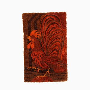 Small Danish Wool Rug, 1970s