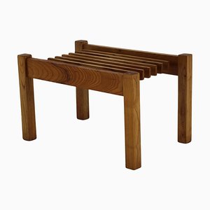 Beech Flower Pot Stand, Czechoslovakia, 1970s