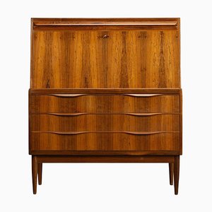 Rosewood Secretary attributed to Erling Torvits for Klim Mobelfabrik, 1960s