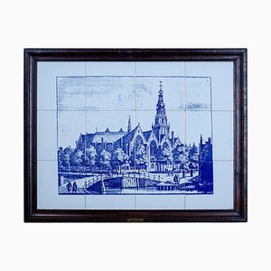 Piastrelle Picture in Faience, anni '70