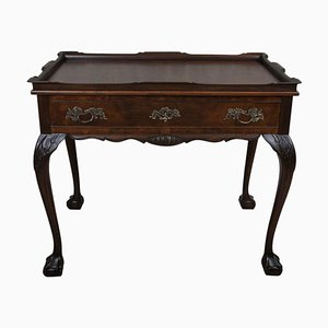 Tavolino da tè a parete Chippendale, 1950