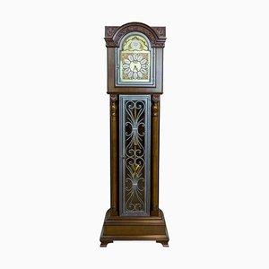 Vintage Tempus Fugit Grandfather Clock with Chime, 1985