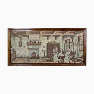 Vintage Wandteppich aus Textil, 1940