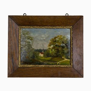 Landscape, 1894, Oil on Canvas, Framed