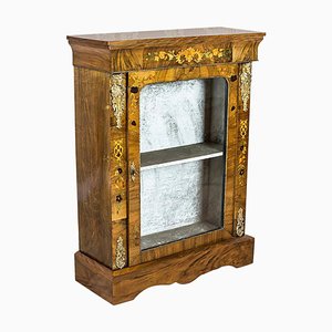 Victorian Cabinet in Veneered Walnut, 1890s