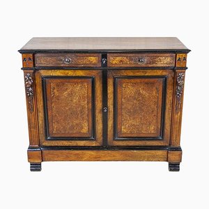 Antique Commode in Veneered Walnut, 1890s
