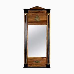 Antique Empire Mirror with Brass Elements
