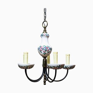 Faience Pendant Lamp, 1960s