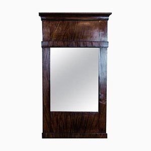 Bicchiere da molo Biedermeier con cornice in mogano marrone scuro, XIX secolo, fine XIX secolo