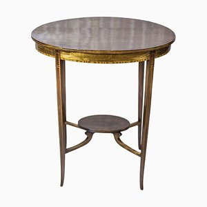 19th Century Oval Side Table, 1890s