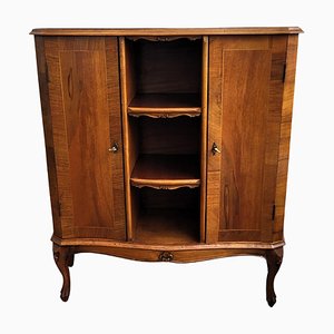 Bibliothèque Mid-Century en Bois de Noyer, Italie, 1950s