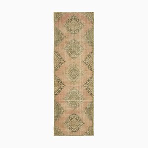 Turkish Hand-Knotted Runner Rug