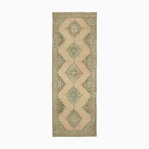 Turkish Hand-Knotted Runner Rug