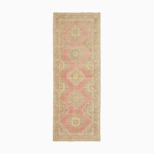 Turkish Hand-Knotted Runner Rug
