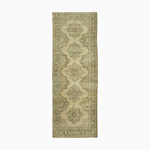Turkish Hand-Knotted Runner Rug