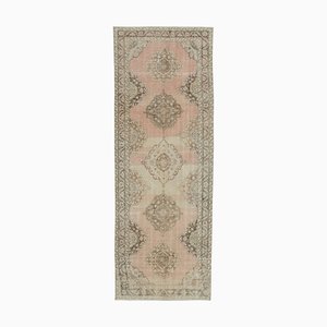 Turkish Hand-Knotted Runner Rug