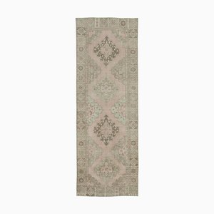 Turkish Hand-Knotted Runner Rug