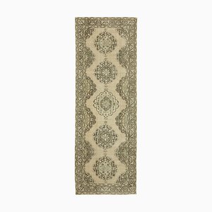 Turkish Hand-Knotted Runner Rug
