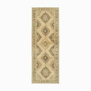 Turkish Hand-Knotted Runner Rug