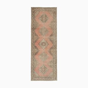 Turkish Hand-Knotted Runner Rug