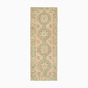 Turkish Hand-Knotted Runner Rug