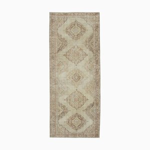 Turkish Hand-Knotted Runner Rug