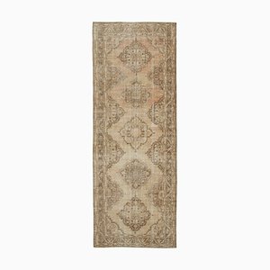 Turkish Hand-Knotted Runner Rug