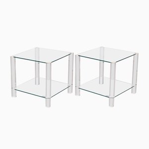 Side Tables from Raventos, Italy, 1980s, Set of 2
