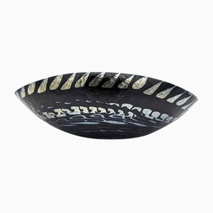 Schwarzer Tafelaufsatz aus Muranoglas von YourMurano