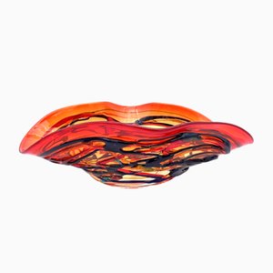 Centrotavola in vetro di Murano rosso di YourMurano