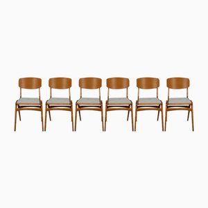 Sedie da pranzo Boomerang di Gościcńskie Furniture Fabryki, anni '60, set di 6