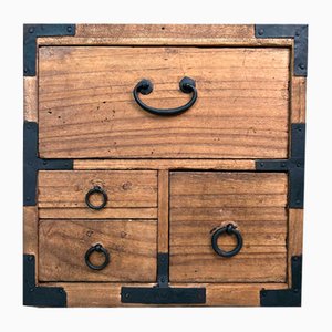 Wooden Storage Drawer Cabinet, 1920s