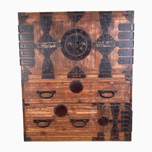 Japanese Traditional Clothing Chest, 1890s