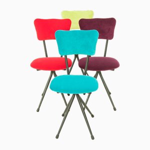 Italienische Stühle, 1960er, 4er Set
