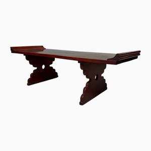 Early Shōwa Japanese Shosai-Ki Writing Desk, 1970s