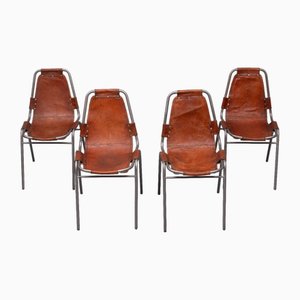 Les Arcs Chairs by Charlotte Perriand for Dal Vera, 1970s, Set of 4