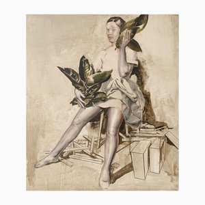 Jan Szczepkowski, Resti e frammenti, Olio su tela, 2013