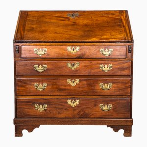 18th Century Georgian Walnut Bureau Secretary