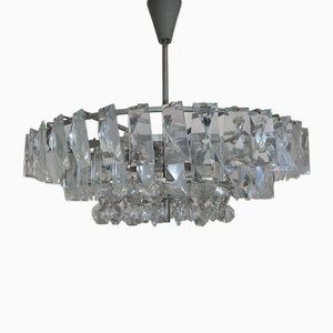 Lampadario in cristallo di Bakalowits & Söhne, anni '60