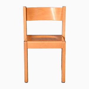 Vintage Scandinavian Childrens Chair in Wood
