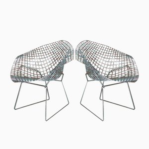 Chaises Diamond par Harry Bertoia pour Knoll International, 1970s, Set de 2