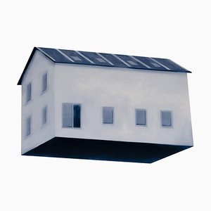 Elina Alka Rikmane, House February, Oil on Canvas, 2021