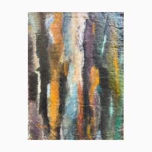 Gilbert Pauli, Juger, Oil on Burlap, 2002