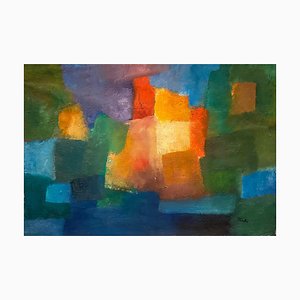 Gilbert Pauli, Perpétuer, Oil on Burlap, 2003