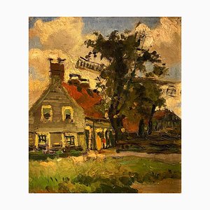 Gerard Van Vliet, Architettura olandese, Olio su tavola