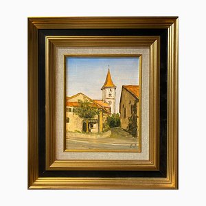 Eric Jeandupeux, Aire La Ville, Olio su tela
